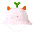 thumbnail image 1 of Coofit Baby Beach Hat Cotton Sun Protection Rabbit Wide Brim Hat Bucket Cap Safari Hat, 1 of 10