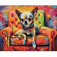 thumbnail image 1 of Canapé Pawsitivity - Peinture Diamant DIY, 1 of 6