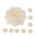 thumbnail image 4 of Mantel individual Jadeshay resistente al calor 8 piezas de PVC, 4 of 8