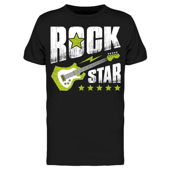 Electric Guitar Rockstar Tee Men's -Image by Shutterstock