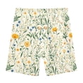 thumbnail image 4 of joogoo Retro Floral-a3 Girls Lined Shorts Bike Dance Bottoms 8Y, 4 of 7