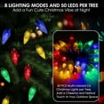 Solar Christmas Trees Decorations, Solar Powered Xmas Tree Lights