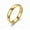 Gold, variant on 4Mm Silver Gold Plated Stainless Steel Men Women Wedding Ring Band Size R60