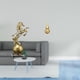 thumbnail image 2 of Figura De Calabaza De Caballo De Resina Moderna, Adorno Artesanal Para Centro De Mesa, Estante, Sala De Estar, Oficina, Feng Shui, Estatua Decorativa Hecha A Mano, 2 of 8
