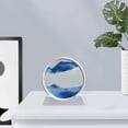thumbnail image 5 of 3D Dynamic Art Painting Hourglass Desktop Decor for Desktop Bookshelves blue small, 5 of 8