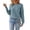 T-Light Blue, variant on Only Moment Pink Womens Sweaters Fall Winter Clothes Slim Fit Base Shirt Crew Neck Lightweight Sweaters Raglan Long Sleeve Shirts Fall Fashion Tops S