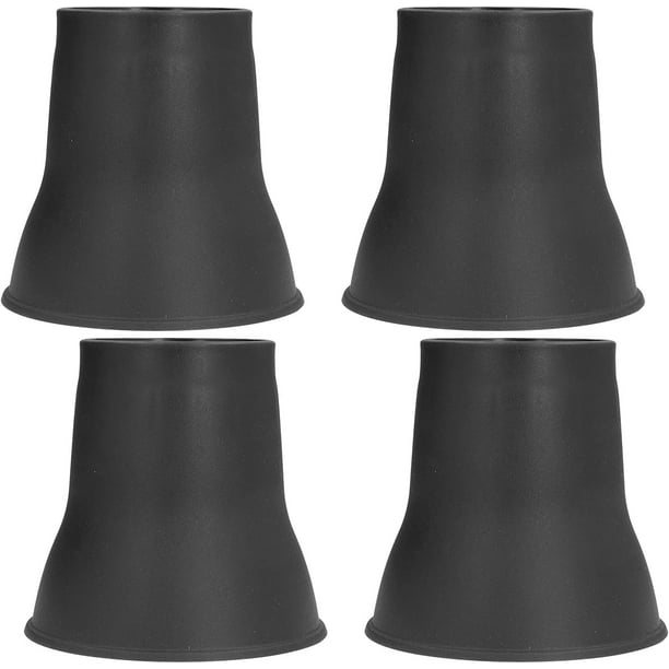 4PCS Furniture Risers, 6 Inches Plastic Round Bed Risers Heavy Duty ...