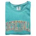 thumbnail image 5 of Basketball Mama Shirt - Trendy Camo Sports Parent Graphic Tee - Camouflage T-Shirt for Mom Seafoam Shirt Adult Small, 5 of 7