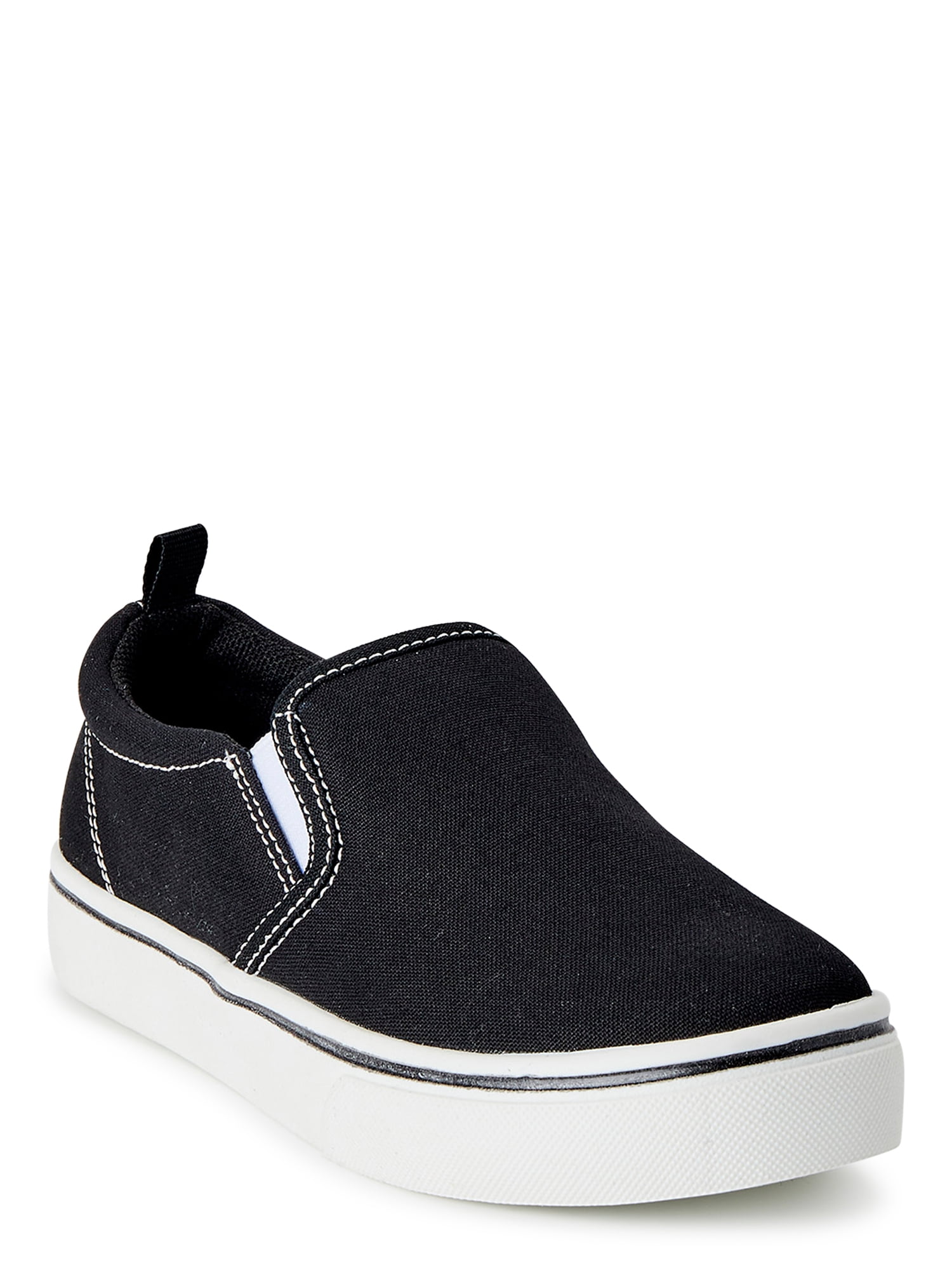 Wonder Nation Little & Big Boys Casual Slip-on Shoes, Sizes 13-6 ...