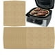 thumbnail image 2 of 50 Piezas de Papel para Freidora Frutas, Papel Desechable para Alimentos, Revestimiento Papel, una Prueba Aceite, Vaporera para Barbacoa, Accesorios para Hornear Airfryer, 2 of 5