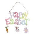 thumbnail image 4 of Easter Wooden Letter Sign With Adorable Cartoon Bunny – For Holiday & Kids' Room, 4 of 6