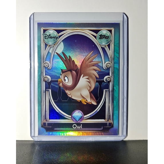 Owl 2025 Topps Disney Wonder #120 Diamond Card Sleeping Beauty