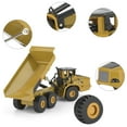 thumbnail image 4 of Camión Volquete De aleación 1:50, Modelo De Ingeniería, Construcción, Coche De Alta Simulación, Vehículo De Juguete, 4 of 7