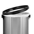 thumbnail image 3 of Alpine Industries 17 Gallon Stainless Steel Commercial Trash Can with Swing Lid, 3 of 6