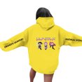 thumbnail image 3 of Pop cazadora para niña Demo-n Hunters Unisex Fashion Hooded Sweatshirt Streetwear Soft Comfortable Long Sleeve Hoodie for Daily Wear Spring Fall Winter （Yellow）, 3 of 4