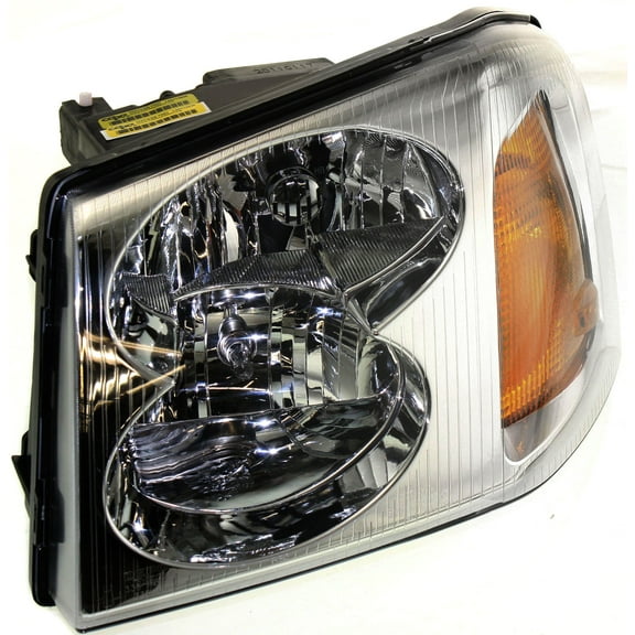 Headlight Compatible With 2002-2009 GMC Envoy 2004-2005 XUV Left Driver Halogen With bulb(s)