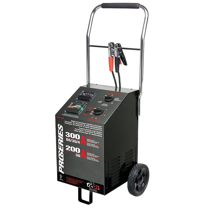 Schumacher ProSeries Manual Wheeled 300/200/60/30 Amp 6/12V Battery