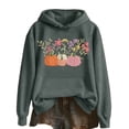 thumbnail image 5 of HCYSFG Women Halloween Hoodies Retro Graphic Oversized Long Sleeve Sweatshirt Casual Drawstring Winter Fall Pocket Pullover Top, 5 of 5