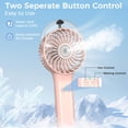 thumbnail image 3 of Ventilador nebulizador portátil COMLIFE de 3000 mAh, recargable, 3 of 7