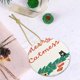 thumbnail image 5 of Adornos navideños colgantes para árbol de Navidad - Adornos navideños colgantes de cerámica - Ideas para regalar adornos navideños, 5 of 8