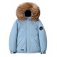 thumbnail image 1 of Kalauyu Men's Winter Jacket with Hood Water Repellent Windproof Thicken Parka Winter Coat Unisex, 1 of 3