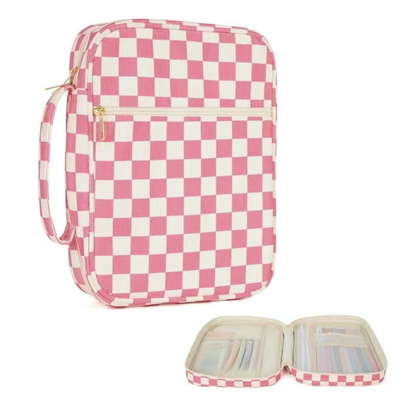 Bible Cover Case for Women,Large Bible Tote Bags for Women Organizer Corduroy Bible Carrying Case for Girls,Bible Study Supplies Accessories Christian Gifts for Women