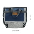 thumbnail image 2 of unbranded 2Ud Bolsa De Playa De Malla Naval Con Asa Y Cremallera Para Almacenaje Y Viaje Fácil, 2 of 6
