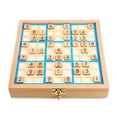 thumbnail image 4 of Juego De Ajedrez Sudoku Con Cajón De Madera, Juego De Mesa Educativo De Entrenamiento De Pensamiento Lógico Para Niños Y Adultos Scienceny HA024474-02, 4 of 7