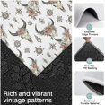thumbnail image 3 of White Buffalo Skull Flower Geometric Pattern Kitchen Rugs Sets Of 3,Kitchen Runner Rugs Non Skid Washable,Decorative Kitchen Floor Mats for Kitchen,Sink,Laundry,17"x30"+ 17"x47" + 17"x59", 3 of 6