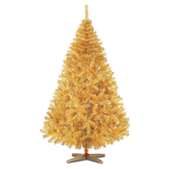 Árbol de Navidad Naviplastic Monarca de Lujo color Oro de 190 cm
