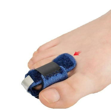 Hammer Toe Straightener, Breathable Hammer Toe Straightener Fracture Claw Toe Fixation Corrector Strap Toe Protector Splint