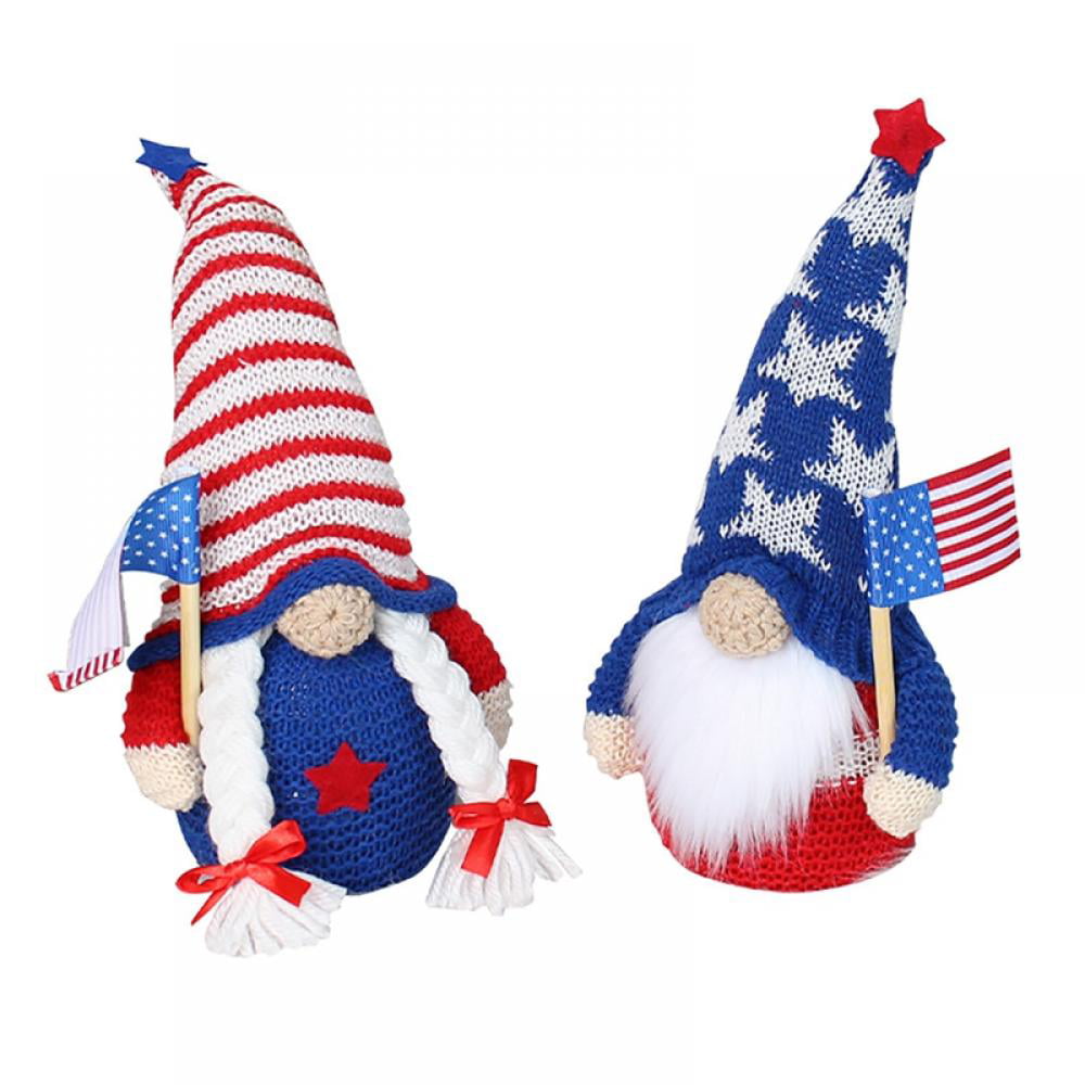 Americana Gnome Fourth Of July Decor 