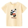 thumbnail image 1 of Akiihool T-Shirt Garçon T-Shirt Graphique à Manches Courtes Premium pour Garçons, Coupe Régulière (Beige, 7-8 Ans), 1 of 4