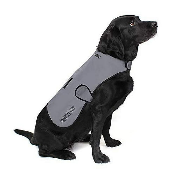 Proviz Dog Cover Silver M