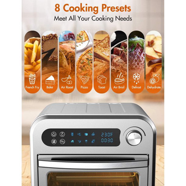 Enhance the kitchen with MOOSOO FM1801 air fryer oven 