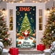 thumbnail image 1 of Uuiauoio Festive Christmas Door Cover with Design,Polyester Door Curtain for Holiday Home Decor, Seasonal Wall and Entryway Decoration for Parties and Family Gatherings,Festival Party Decoration, 1 of 6