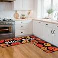 thumbnail image 5 of Halloween Kitchen Mats Gothic Kitchen Witches Rugs Set of 2, Halloween Decor Holiday Kitchen Rug Sets with Runner - 17x29 and 17x47 Inch (Witches Kitchen), 5 of 6