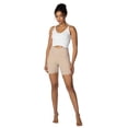 thumbnail image 4 of Pantalones cortos moteros Sunzel Sunzfly Crossover para mujer, color beige S, 4 of 6