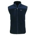 thumbnail image 2 of Men's Cutter & Buck Navy Indianapolis Colts Big & Tall Americana Cascade Eco Sherpa Fleece Full-Zip Vest, 2 of 3