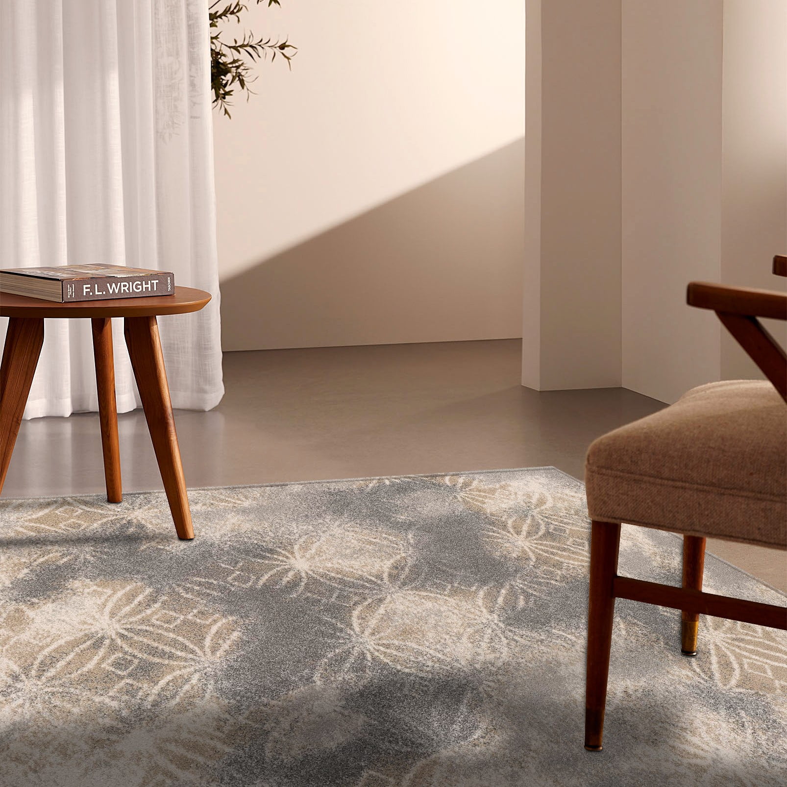 Rug Branch New Zealand Plush Collection High-Density Modern Abstract Soft Durable Area Rug