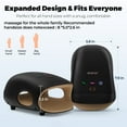thumbnail image 2 of CINCOM Cordless Hand Massager with Heat & 7 Massage Balls, Gift for Hand Massage for Pain Relief and Finger Numbness Relief, Black, 2 of 10