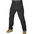 thumbnail image 2 of Big Men’s Relaxed Fit Cargo Pants, Lightweight All Day Comfort Daily Work Bottoms, 2 of 7
