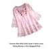 thumbnail image 2 of Camisa de Moda Sonducket Blusa Vintage Fibra Rosa 4XL, 2 of 6