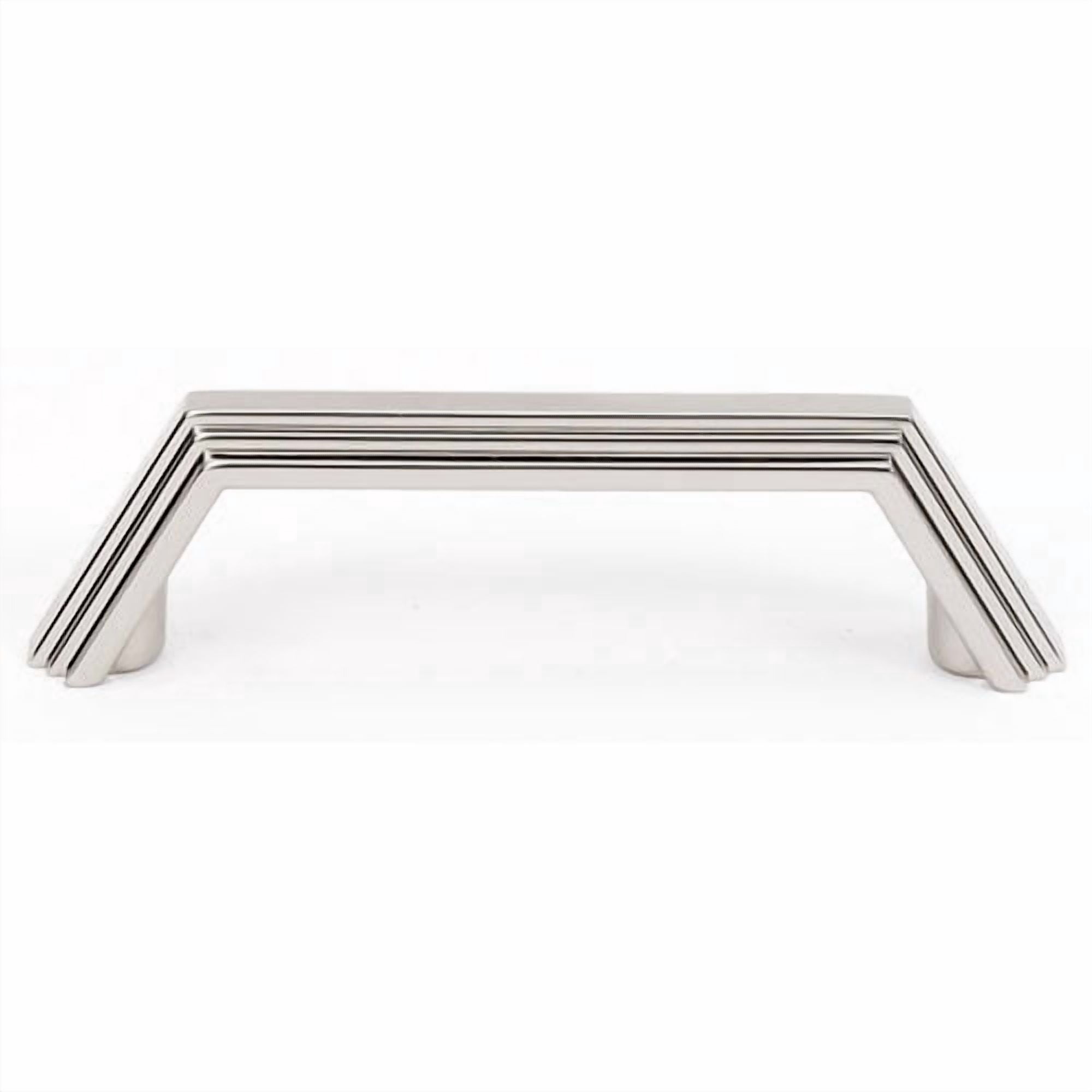 Alno 3 Nicole Pull - Polished Brass