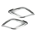 thumbnail image 1 of Moldura de cubierta de luz antiniebla Unique Bargains para Mazda CX-5 2013-2016, trasero izquierdo, trasero derecho, moldura de lámpara de luz antiniebla ABS, 1 par, tono plateado, 1 of 1