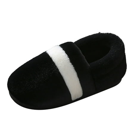 

Sehao chunky shoes for women Slippers For Men And Women Winter Warm House Slippers Soft Indoor Outdoor Suede womens shoes dressy casual comfortable walking shoes women