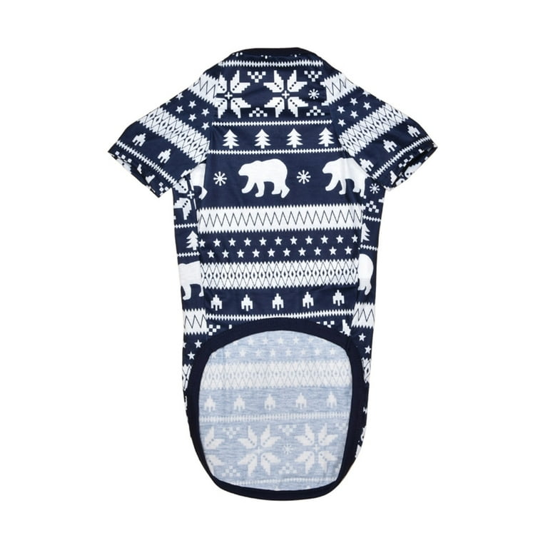 Christmas Matching Family Pajamas Christmas Letter Printed Blouse