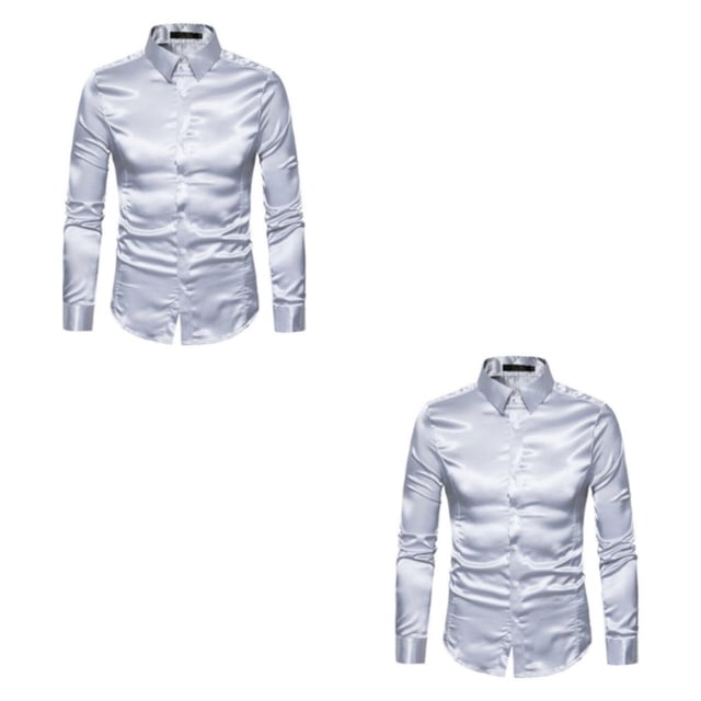 Qarigey Camisetas de manga larga para hombres - Funcional antiarrugas Sostenible y elegante Buen corte para cuerpo normal Camisa de trabajo Type8 NO8