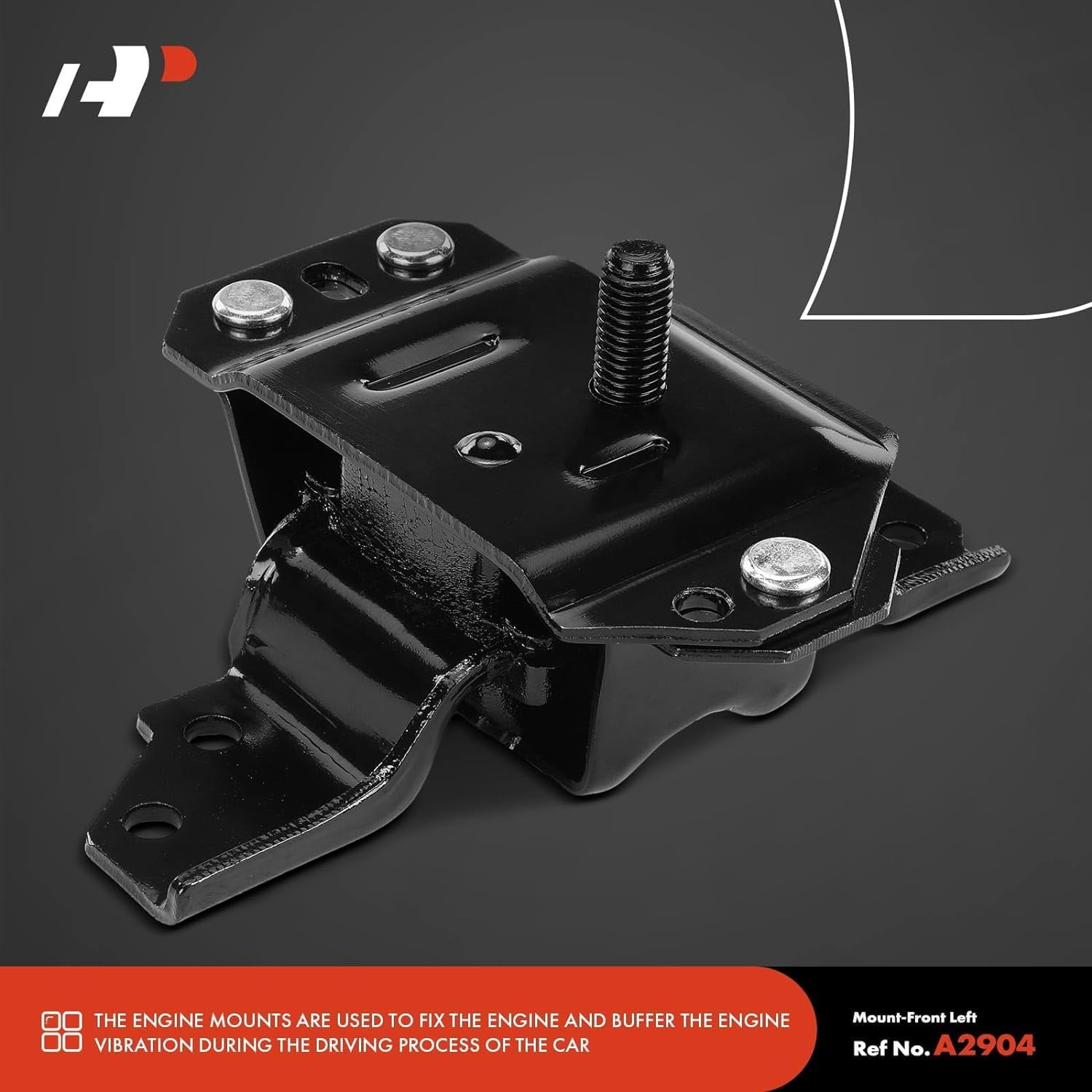 A-Premium 3PCS Engine Motor Mount and Transmission Mount Kit Compatible with Ford Mustang 1996-2004, 3.8L 3.9L, Automatic Transmission Only