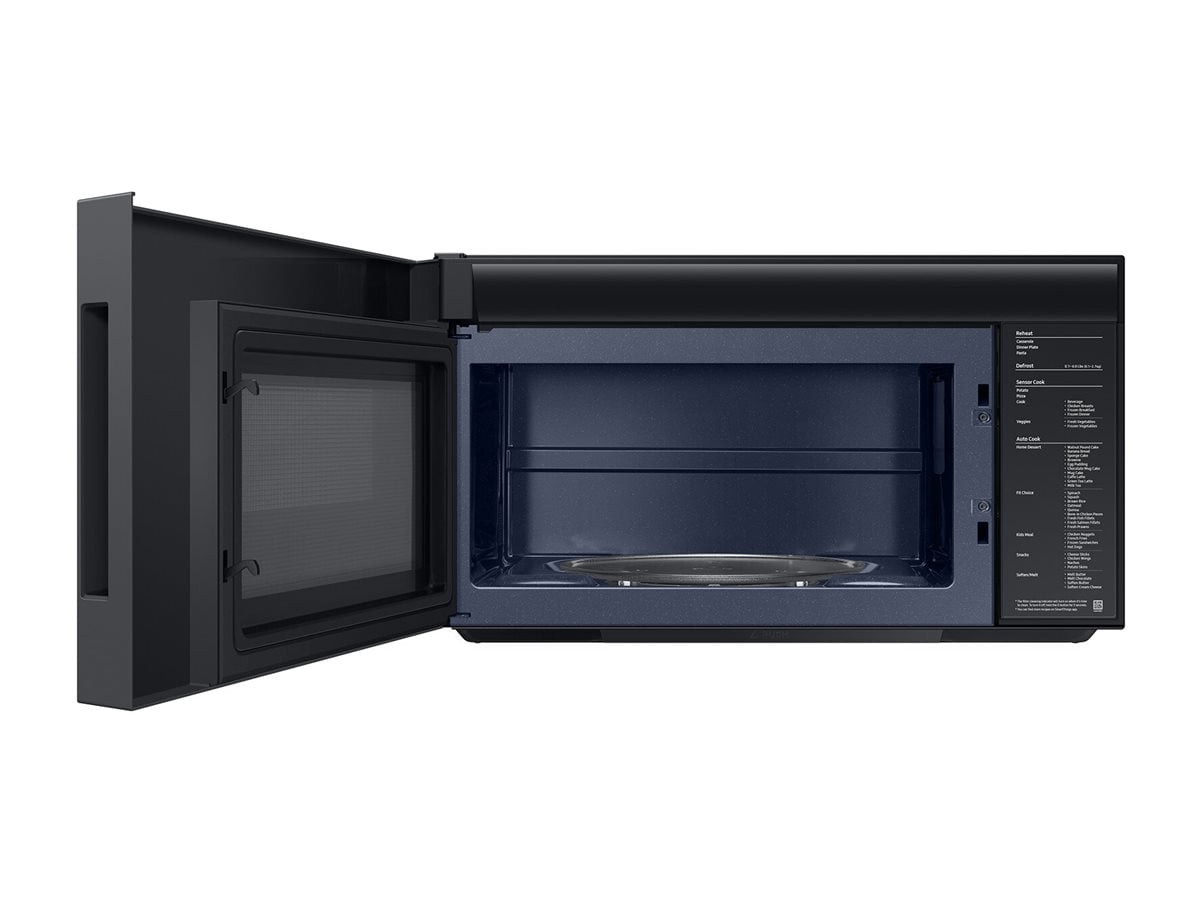 Samsung ME21DB670012 2.1 Cu. Ft. White Glass Over-the-Range Microwave